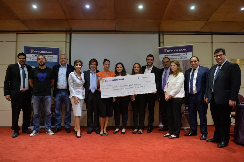 Byblos Bank and AUB announce the winners of The Makers competition